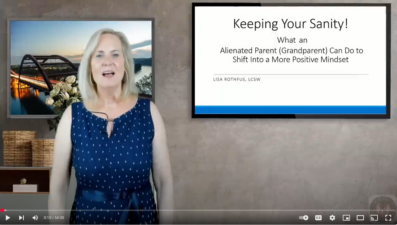 What an Alienated Parent (or Grandparent) Can Do to Shift Into a More Positive Mindset